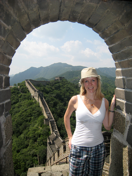 Experiencing one of my life goals: Walking the Great Wall of China.
