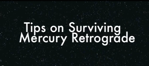 Feeling Funky? Tips on Surviving Mercury Retrograde